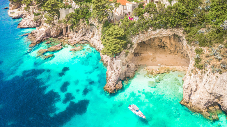 Dubrovnik's Betina Cave Beach