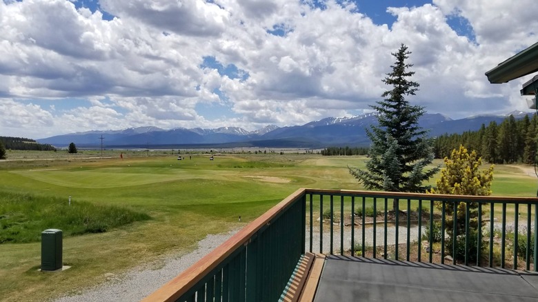 The fairway at Mt. Massive Golf Course