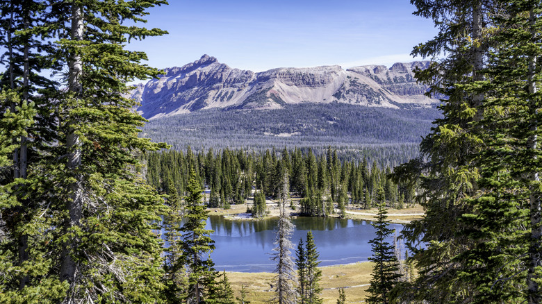 Mirror Lake, on the Uinta Highline Trail in Utah