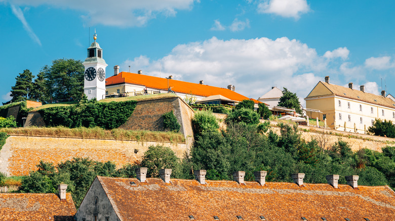 Medieval Petrovaradin Fortress in Serbia
