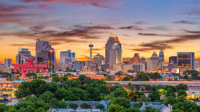 San Antonio skyline 