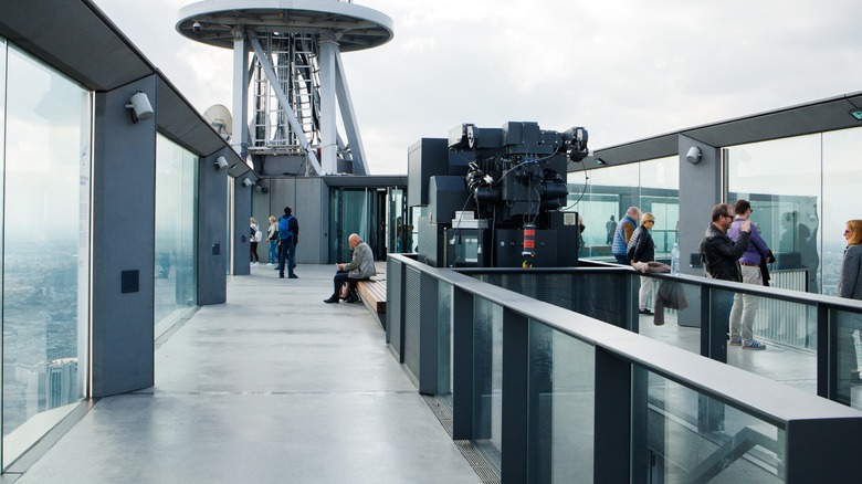 The observation platform on Varso Tower