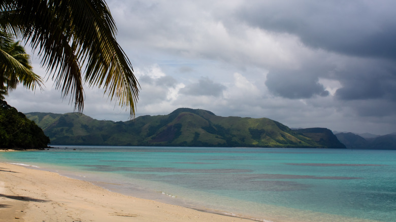 Quiet beach on Kadavu Island, Fiji