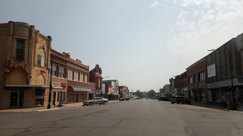 View of downtown Eureka, Kansas