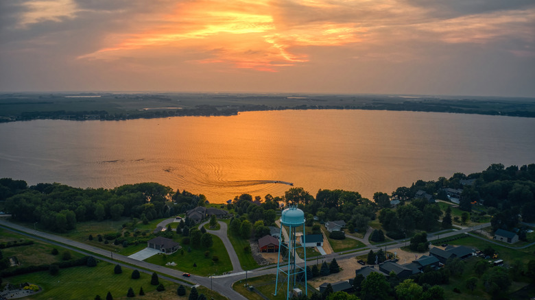 Lake Kampesta in Watertown