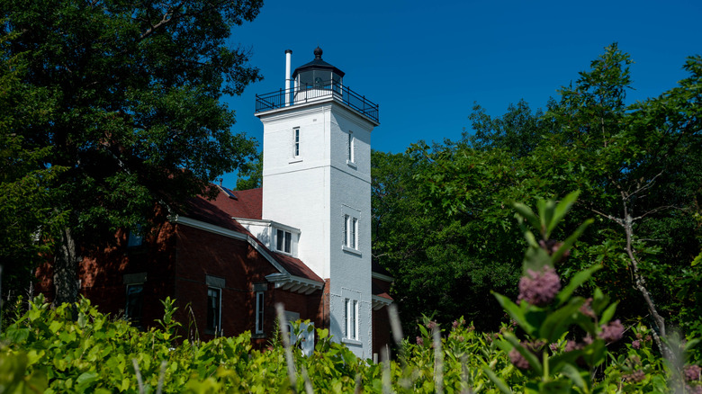 40 Mile Point Lighthouse in Rogers City, Michigan