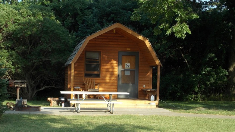 Lake Herman State Park cabin