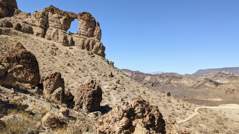 The liberty bell arch in Arizona