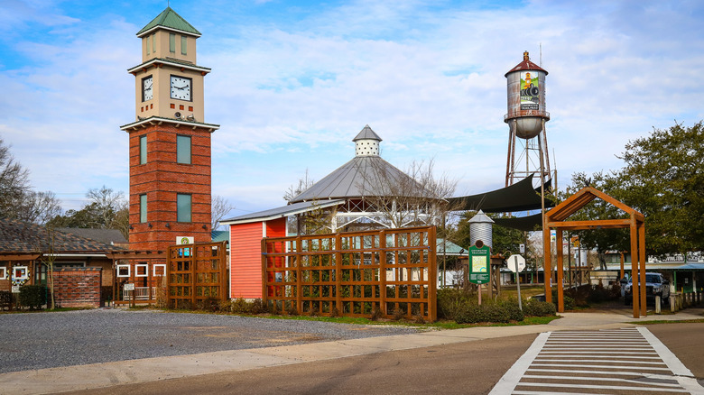 Downtown area of Covington, Louisiana