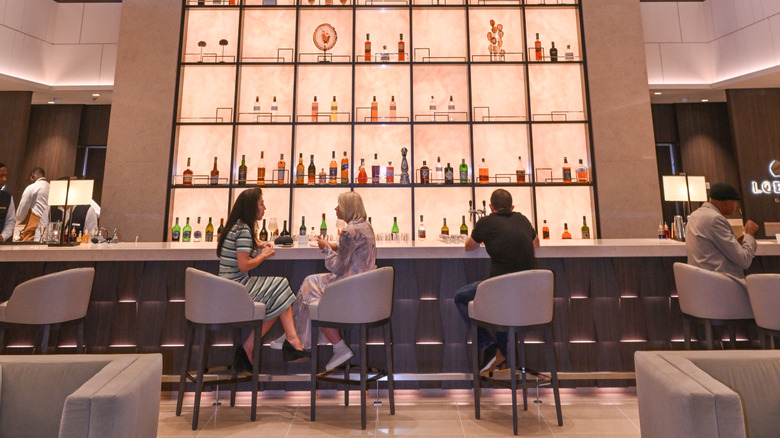 Lobby bar on Explora Journeys ship