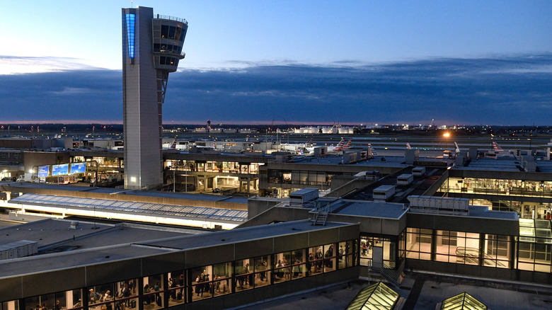 Philadelphia International Airport from the outside