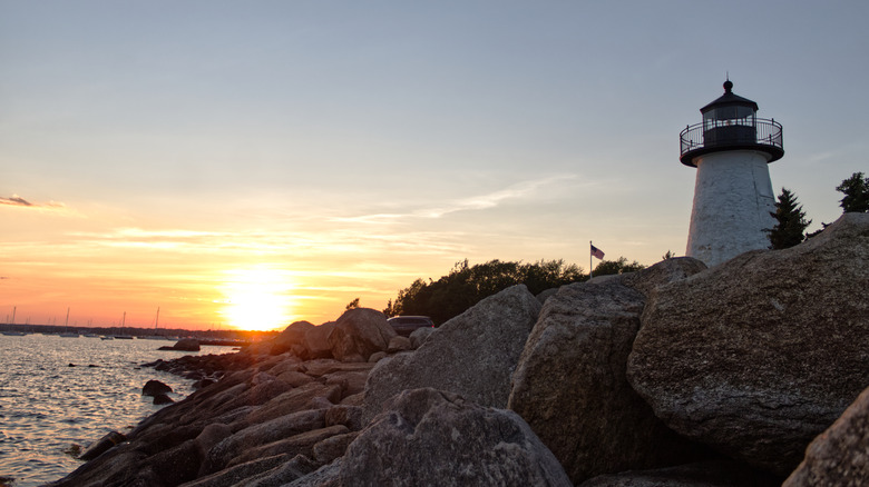 Sunset at Ned's Point Lighthouse