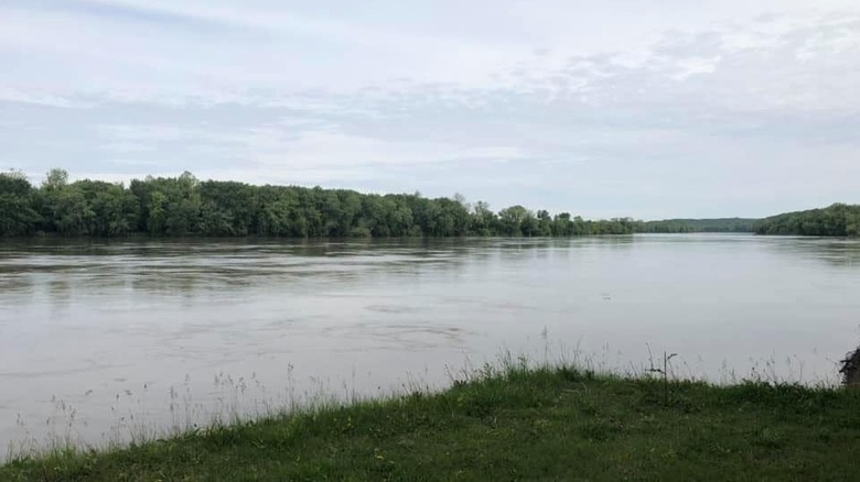 The Wabash River in Indiana