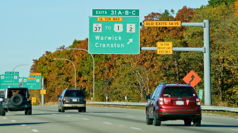 Highway in Rhode Island