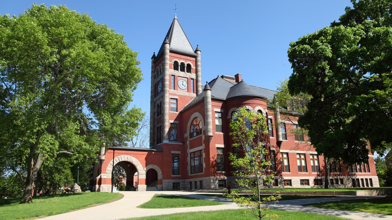 The University of New Hampshire campus in Durham, New Hampshire