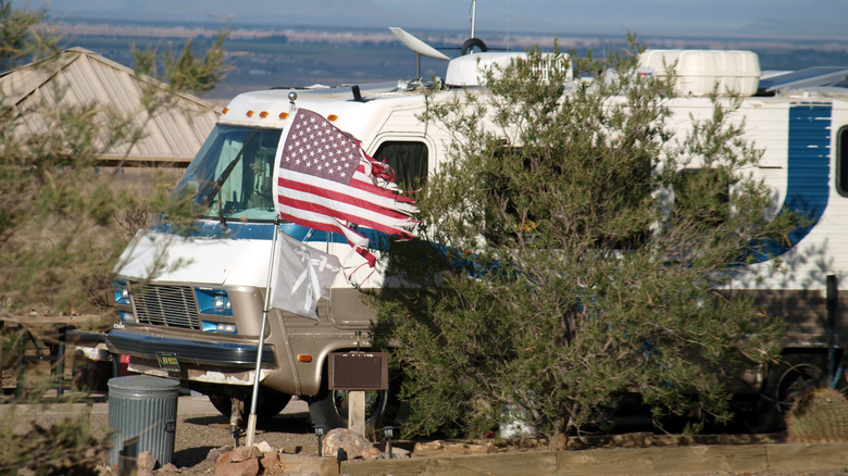 RV in Rockhound State Park