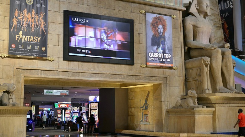 inside luxor las vegas hotel and casino