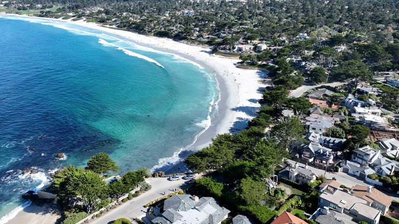 Aerial view of Carmel 