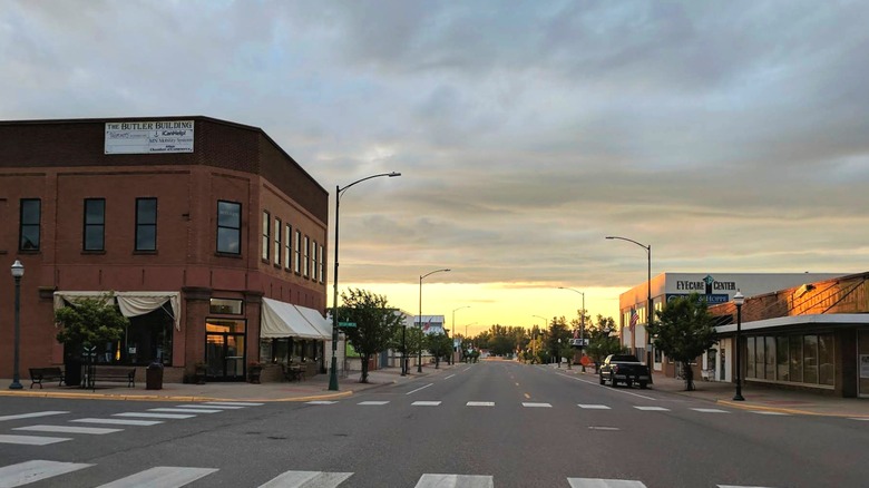 Street in Aitkin, Minnesota