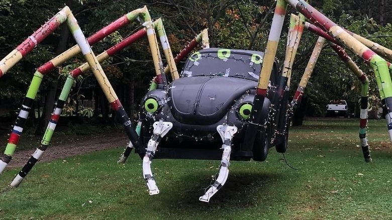 Car sculpture from Schafer's Auto Art in Erie, Pennsylvania