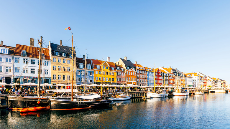 Copenhagen waterfront view