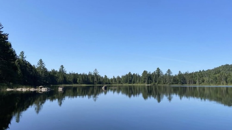 Grampus Lake in John Dillon Park, New York