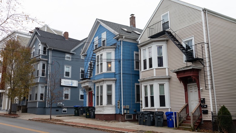 Historic homes in Fox Point, Providence