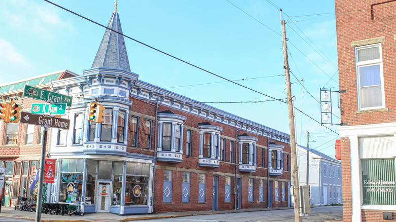 Main street in Georgetown, Ohio