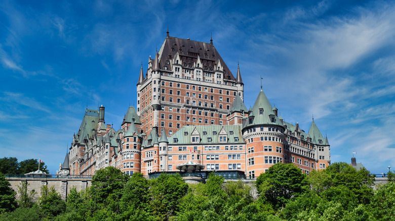 View of the exterior of Fairmont Le Château Frontenac