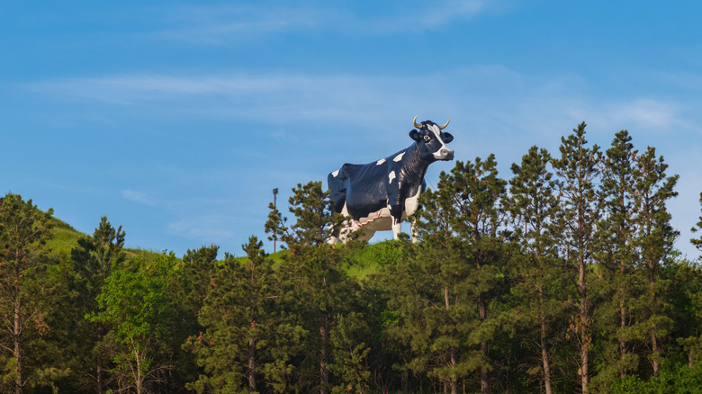 Salem Sue, a giant Holstein in North Dakota