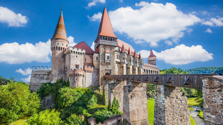 Exterior of Corvin Castle