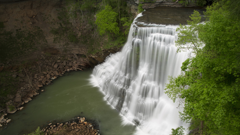 Burgess Falls in Tennessee