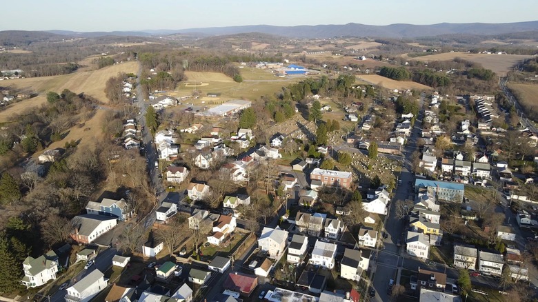 Aerial photo of Orwigsburg