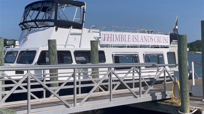 Thimble Island Cruise ship in Connecticut