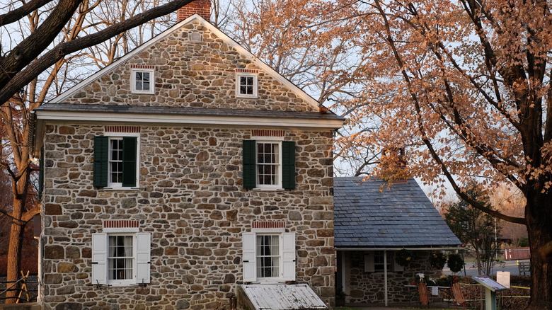 The handsome 1803 house in Emmaus