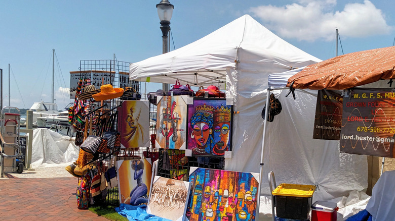 A Gullah festival in Beaufort, South Carolina