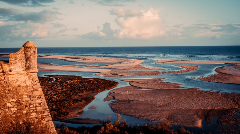 Cacela Velha on the Algarve coast in Portugal