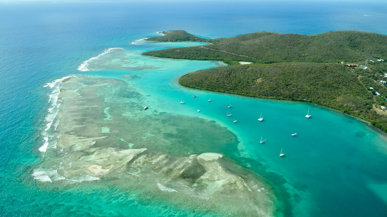 Aerial view of Culebra