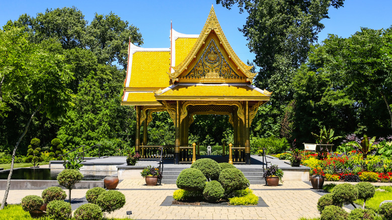 The Thai pavilion at Olbrich Botanical Gardens, Madison, Wisconsin