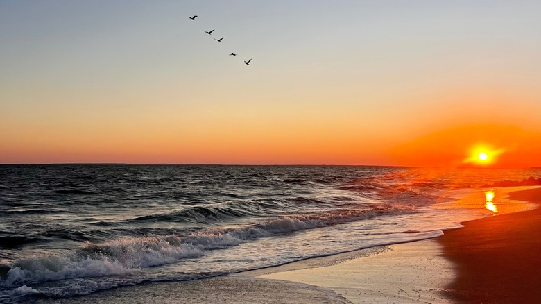 Sunset on Edisto Beach, South Carolina
