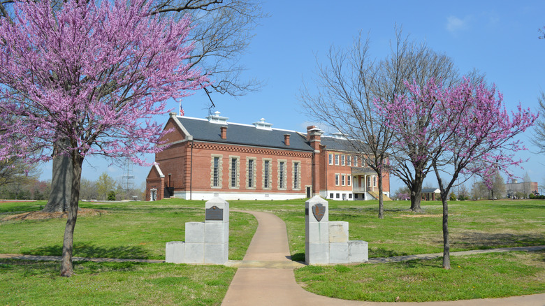 The Fort Smith National Historic Site in Arkansas