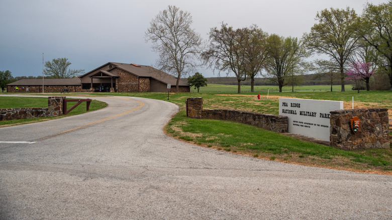 The Pea Ridge National Military Park in Arkansas