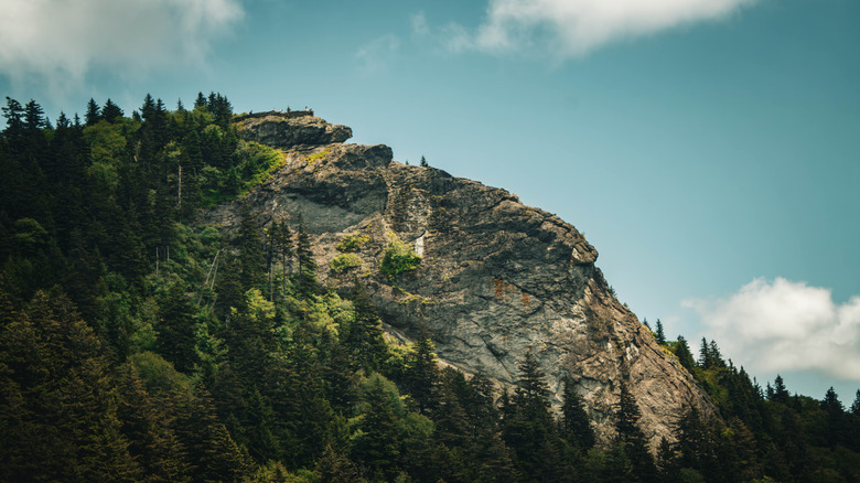 Devil's Courthouse along the Blue Ridge Parkway in North Carolina