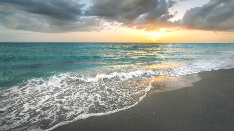 Sunset viewed from Englewood Beach on Manasota Key