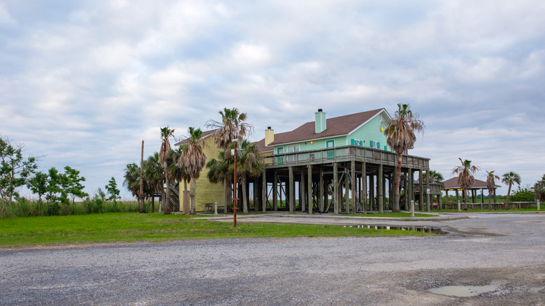 Cabins for rent at Cypremort Point State Park