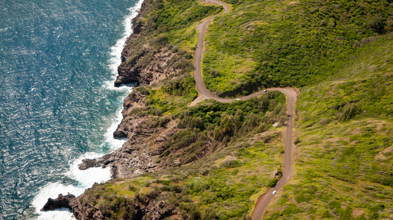 Coastline on Kahekili Highway