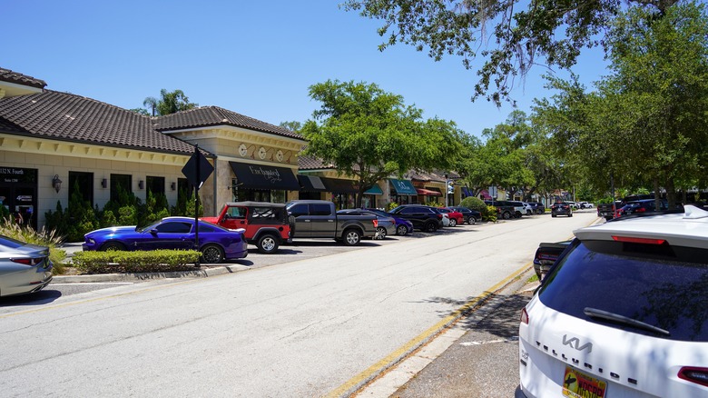 View of Downtown Lake Mary, Florida
