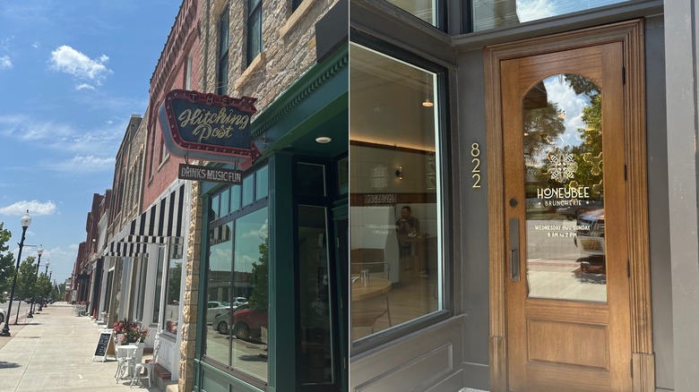 Downtown Humboldt, Kansas, storefronts