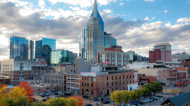 Nashville, Tennessee, skyline during the day