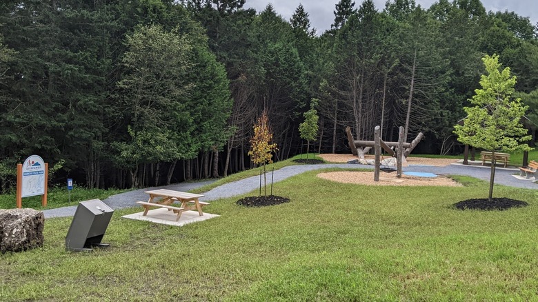 View of Hammond River Park in Quispamsis